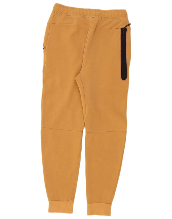 Nike Herren-Trainingshose, Jogginghose, Größe S, beige, Baumwolle