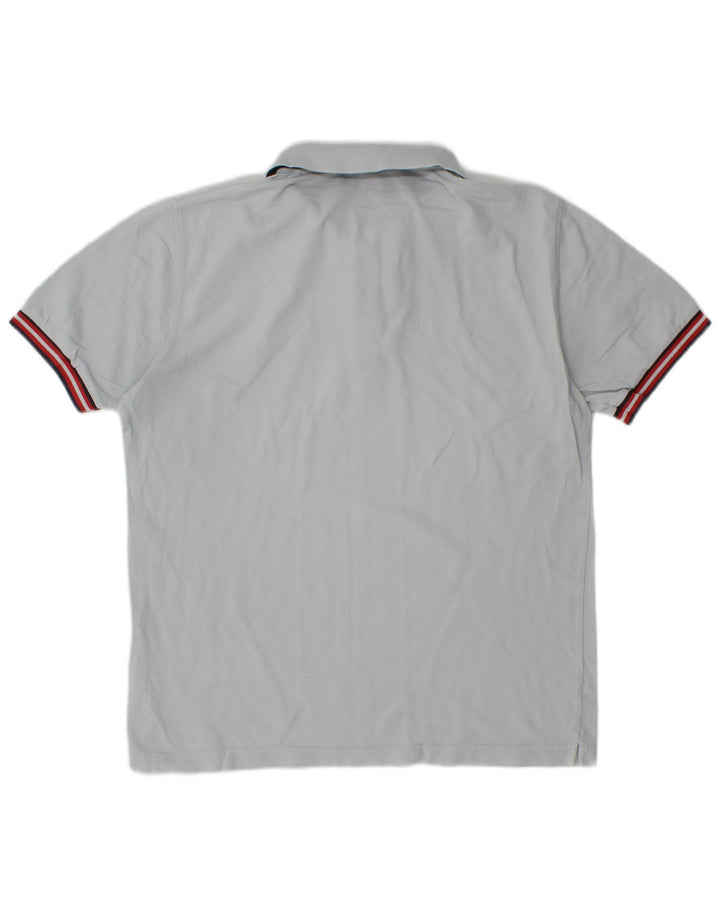 SUN68 Boys Polo Shirt 15-16 Years Large Grey Cotton