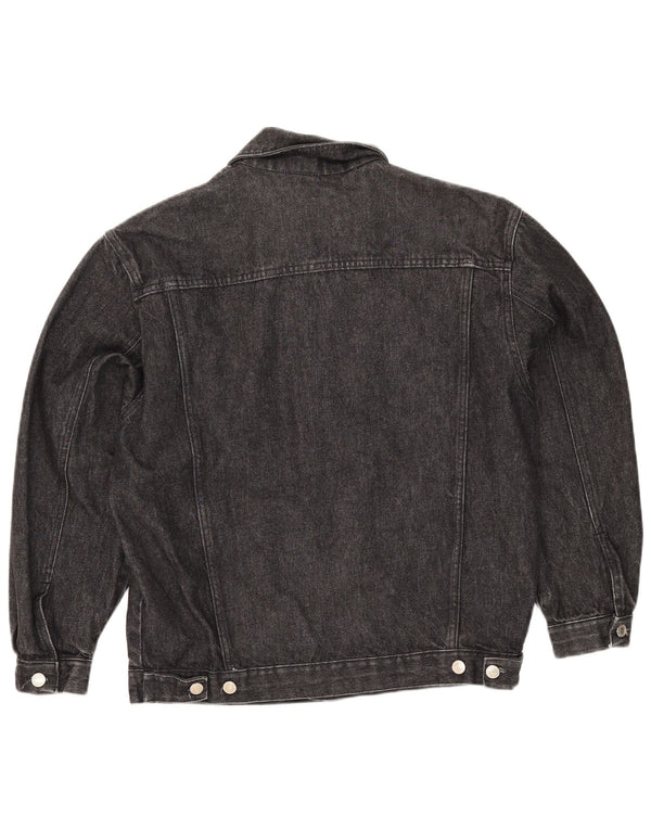 Wampum Chaqueta vaquera para hombre UK 36 Small Gris Algodón
