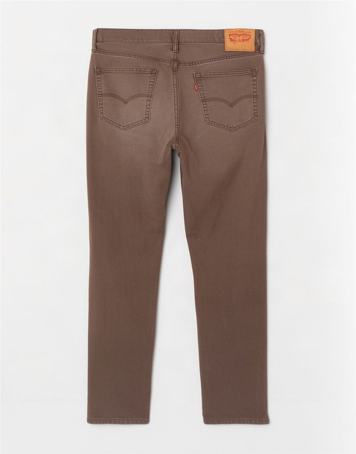 Levi's Slim Casual Bukser til mænd W38 L30 Grå Bomuld