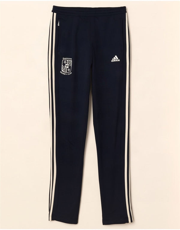 Adidas Damen-Trainingshose mit Grafik, UK 8/10, Größe S, Marineblau, Polyester