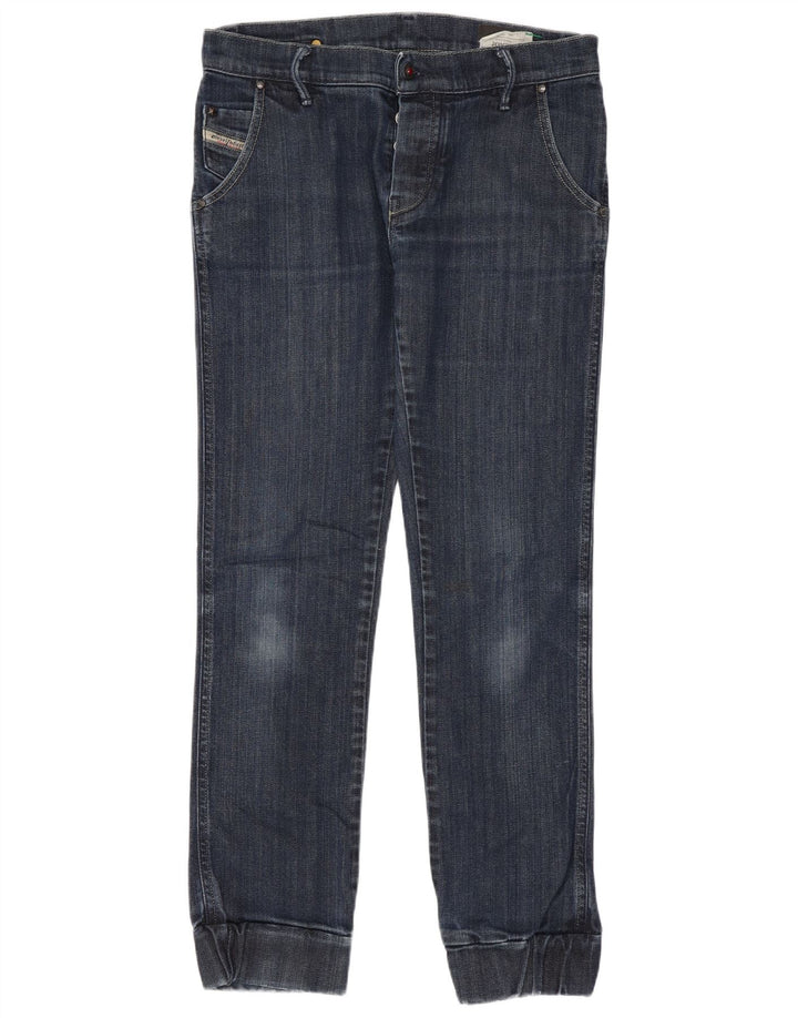 Diesel Womens Joyze Slim Jeans W27 L28 Blue Cotton
