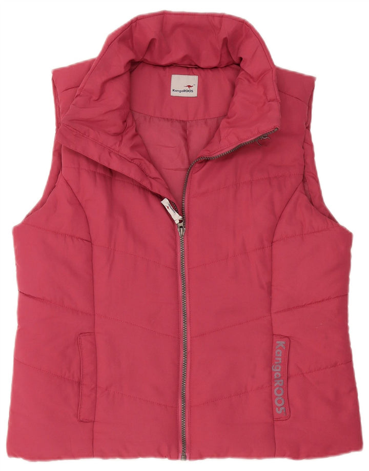 Gilet căptușit pentru femei Kangaroos UK 16, mare, roz, poliester