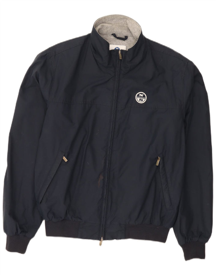 Giubbotto bomber da uomo North Sails UK 40 Large blu navy in poliammide