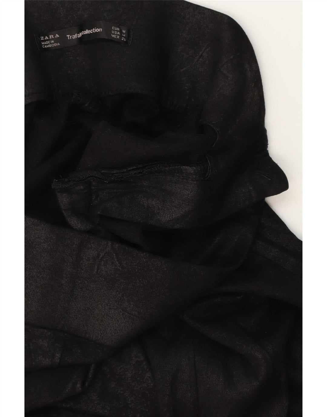 Legginsy damskie Zara Trafaluc UK 12, średnie czarne