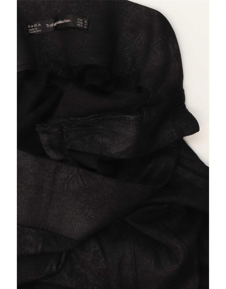 Legginsy damskie Zara Trafaluc UK 12, średnie czarne