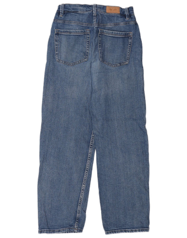 Marks & Spencer Γυναικεία Loose Jeans UK 6 XS W25 L28 Blue Cotton