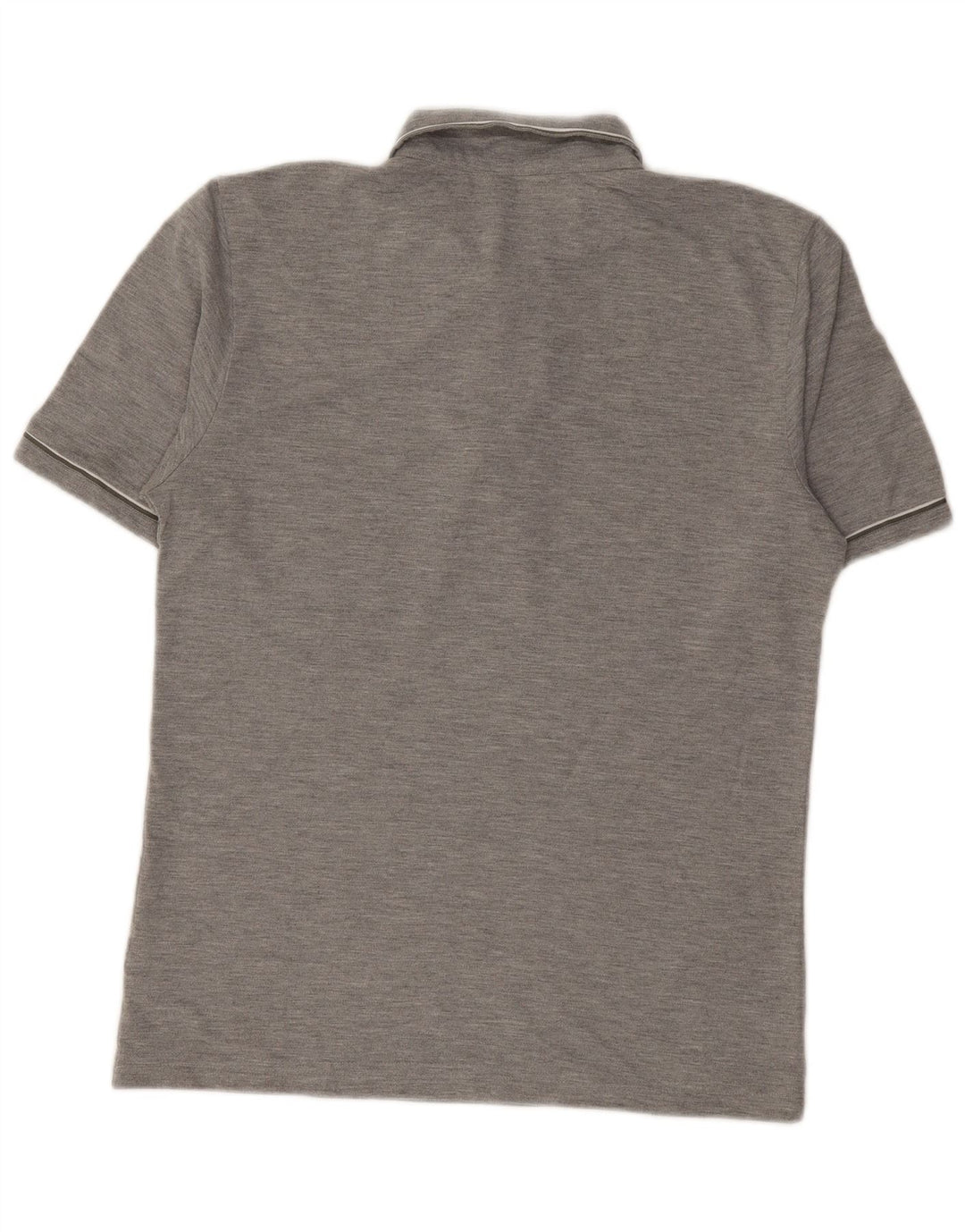 PENGUIN Polo de hombre de algodón moteado gris medio
