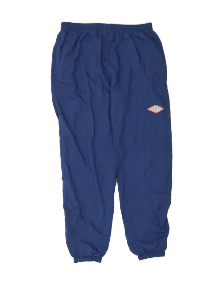 CLIPPER Mens Tracksuit Trousers Joggers Large  Navy Blue Polyamide Vintage Clipper and Second-Hand Clipper from Messina Hembry 