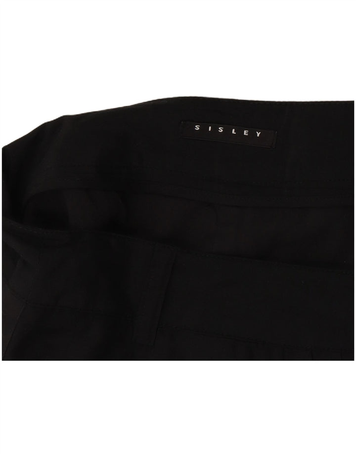 Gonna dritta da donna Sisley W30 media nera