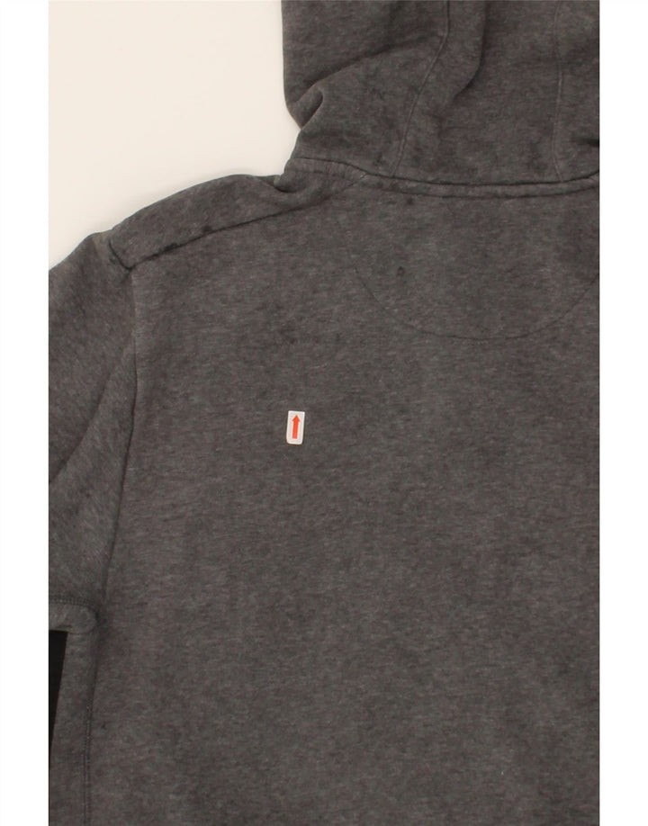 ADIDAS Mens Zip Hoodie Sweater Large Grey Cotton Vintage Adidas and Second-Hand Adidas from Messina Hembry 