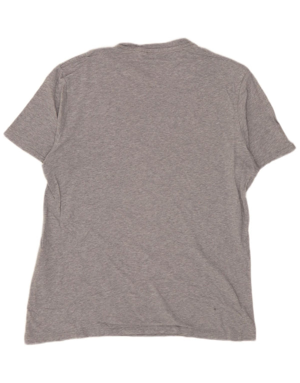 Levi's Mens Graphic T-Shirt Top Medium Grey Flecked Cotton
