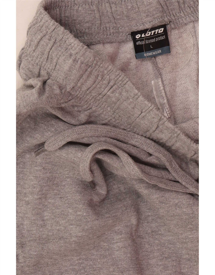 Pantaloni da tuta da uomo Lotto Joggers Large Grigi