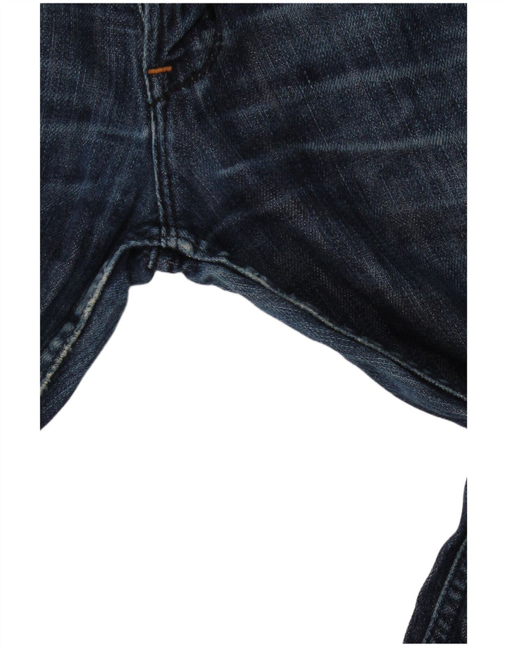 Lee Womens Amy Straight Jeans W30 L25 Navy Blue Cotton