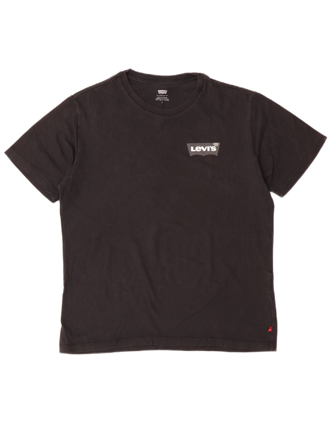 Levi's Mens T-Shirt Top Medium Black