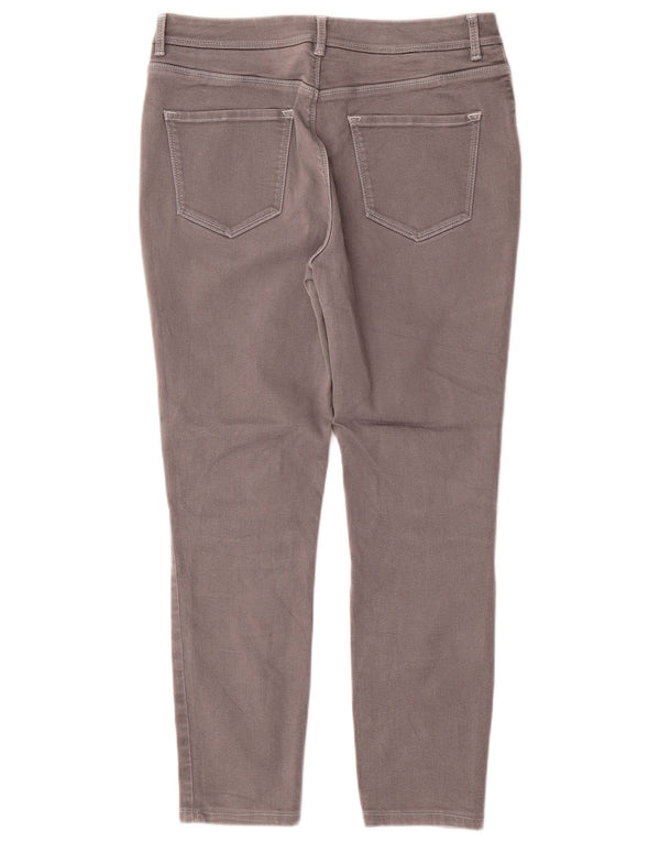 Massimo Dutti Dame Slim Cropped Jeans Medium W30 L25 Grå
