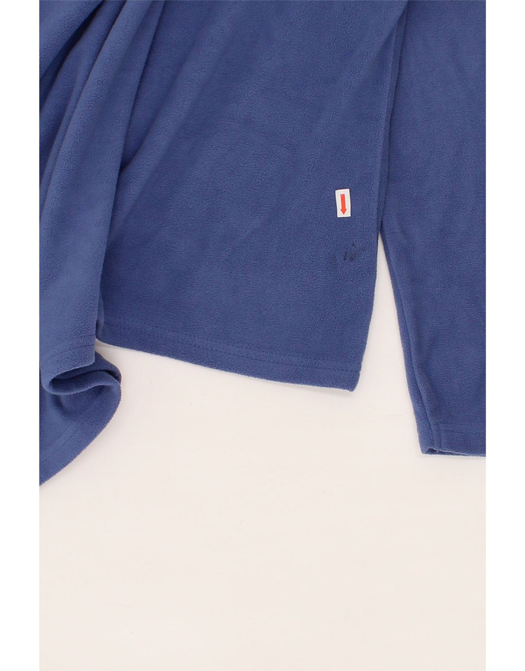 MOUNTAIN WAREHOUSE Mens Zip Neck Fleece Jumper XL Blue Polyester Vintage Mountain Warehouse and Second-Hand Mountain Warehouse from Messina Hembry 