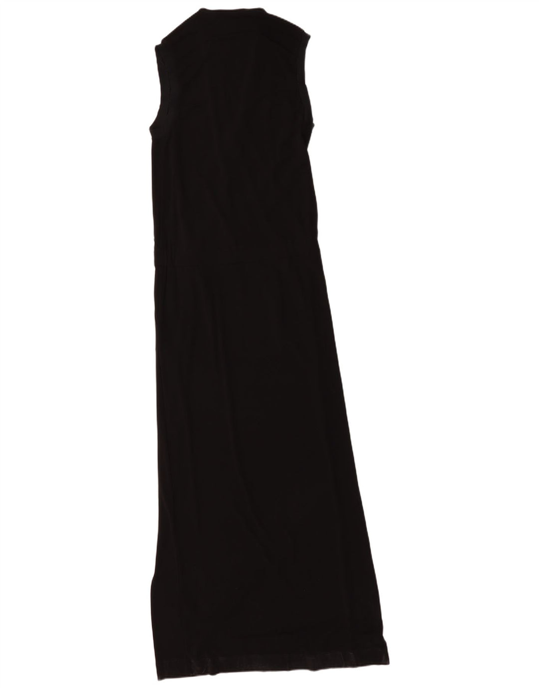 Abito lungo senza maniche da donna Seventy IT 46 Large in viscosa nera