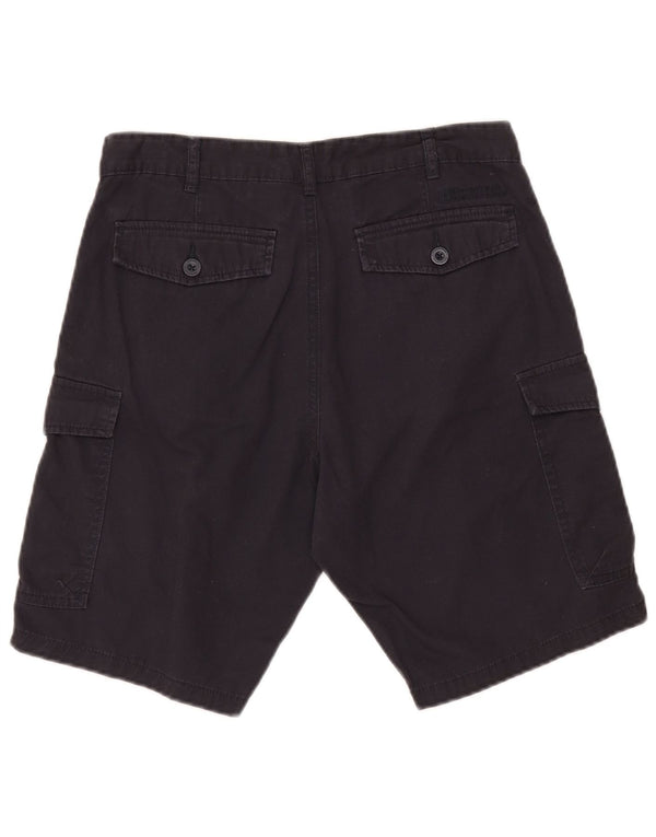 Shorts cargo masculino Mountain Warehouse W30 algodão azul marinho médio