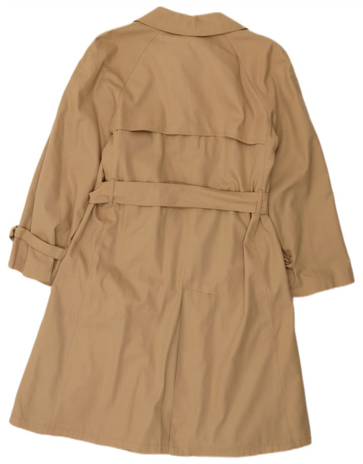 Vintage Womens Trench Coat IT 44 Medium Beige