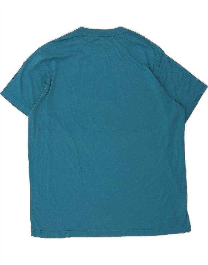 EDDIE BAUER Mens T-Shirt Top XL Blue Cotton Vintage Eddie Bauer and Second-Hand Eddie Bauer from Messina Hembry 