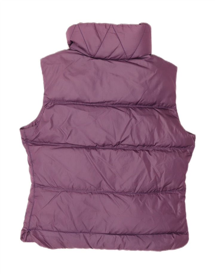 MURPHY & NYE Womens Padded Gilet UK 14 Medium Purple Nylon