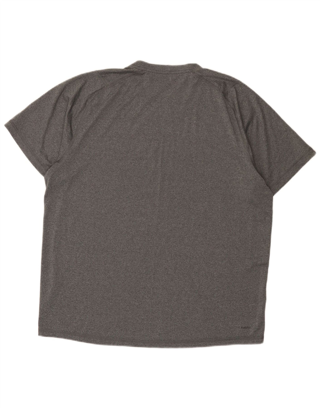 Adidas Mens Aeroready T-Shirt Top XL Grey Polyester