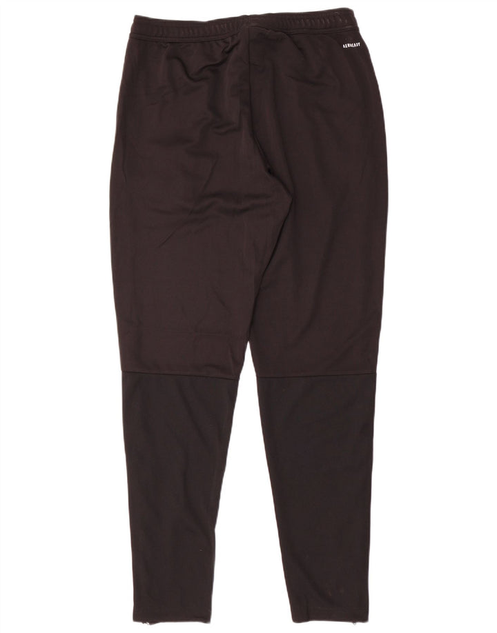 ADIDAS Mens Aeroready Tracksuit Trousers UK 40/42 Medium  Black Polyester
