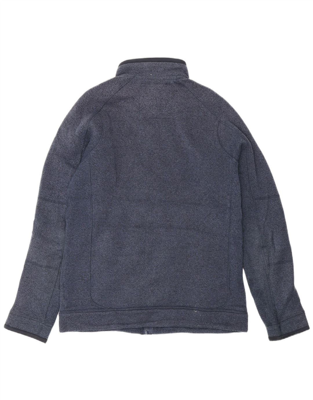 WEIRD FISH Mens Tracksuit Top Jacket Small Navy Blue Polyester