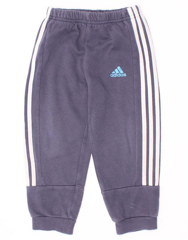 Adidas Pantalon de Survêtement Garçon Joggers 2-3 ans Bleu Marine Coton