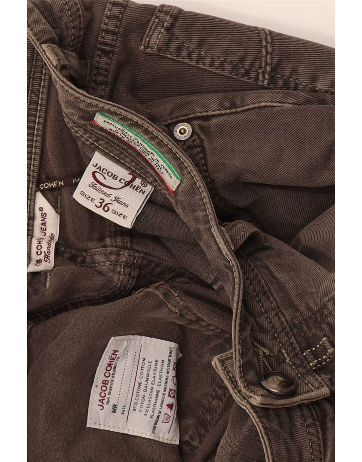 Jacob Cohen Ανδρικό Slim Jeans W36 L30 Γκρι βαμβακερό