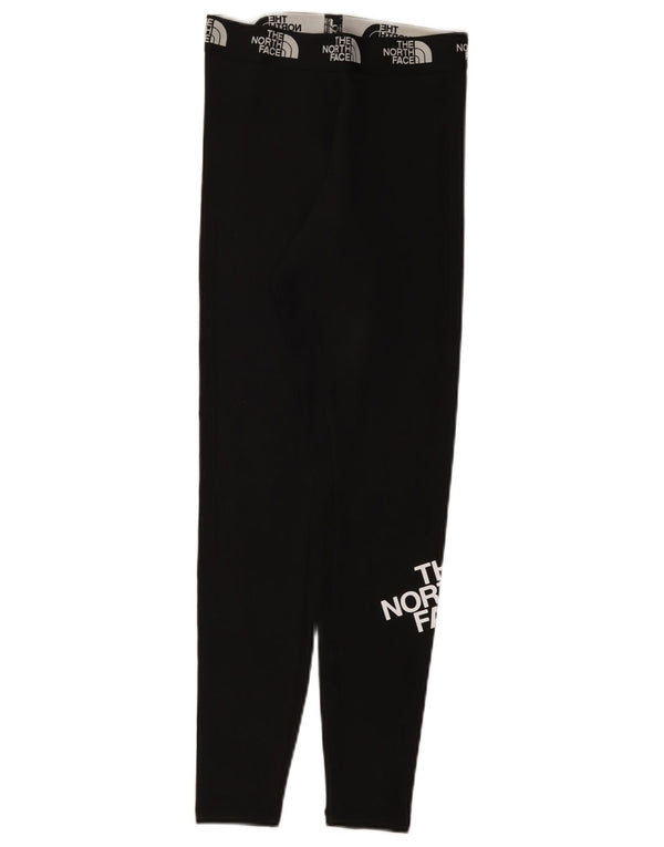 The North Face Womens Graphic Leggings UK 4 XS Schwarz Baumwolle