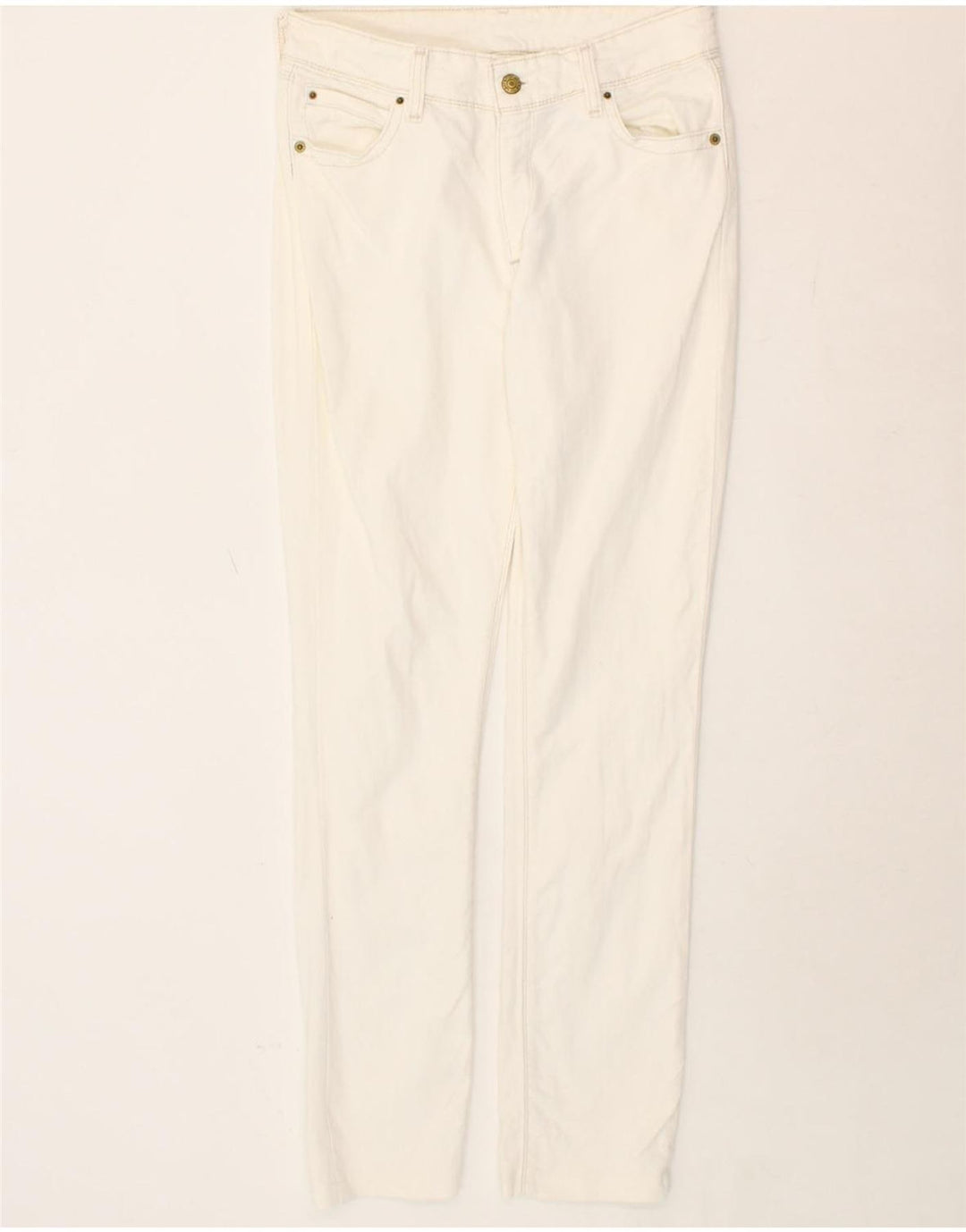 LEVI'S Womens Skinny Jeans W28 L30 White Vintage Levi's and Second-Hand Levi's from Messina Hembry 
