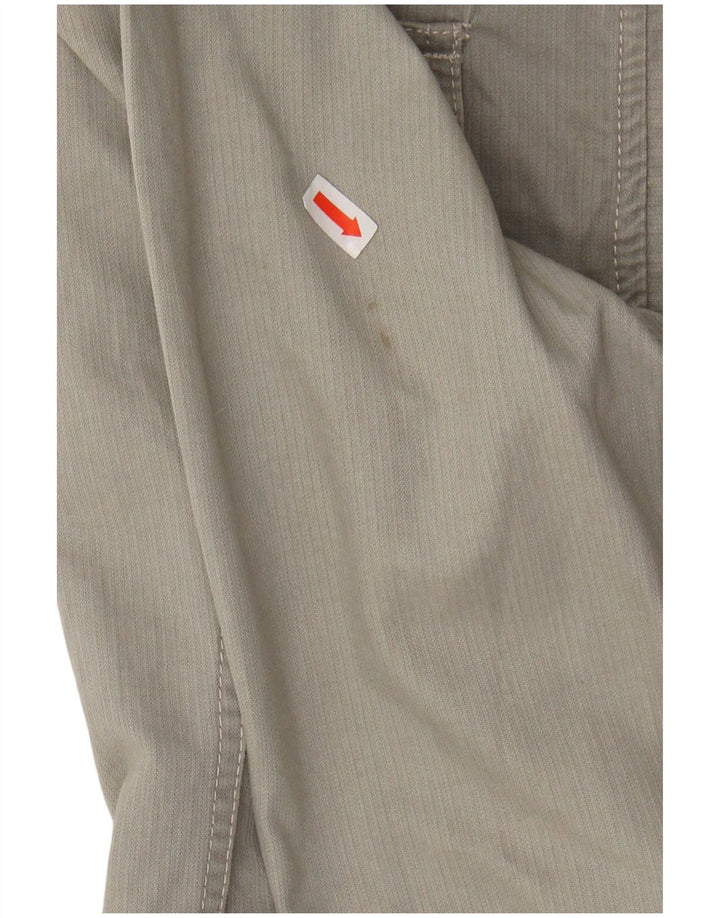 TIMBERLAND Mens Utility Jacket UK 40 Large Grey Cotton