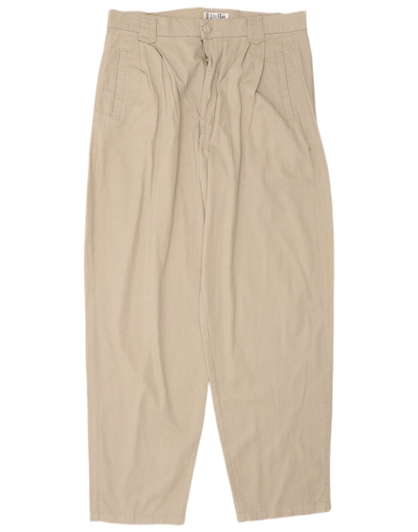 John F Gee Ανδρικό παντελόνι Chino με φαρδιά εφαρμογή EU 50 Large W34 L32 Grey