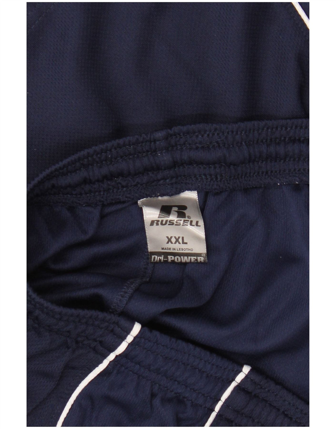 Russell Athletic Mens Sport Shorts 2XL  Navy Blue Polyester