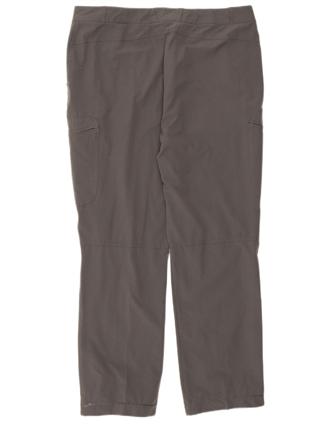 Rohan Womens Straight Cargo Trousers UK 16 Large W36 L29 Grey Polyamide