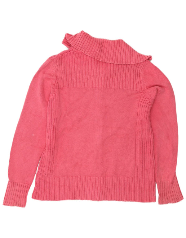 Pulover cardigan pentru femei Marks & Spencer UK 16 mare bumbac roz