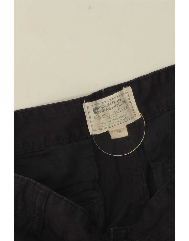 Mountain Warehouse Short cargo pour homme W36 en coton bleu marine Taille L
