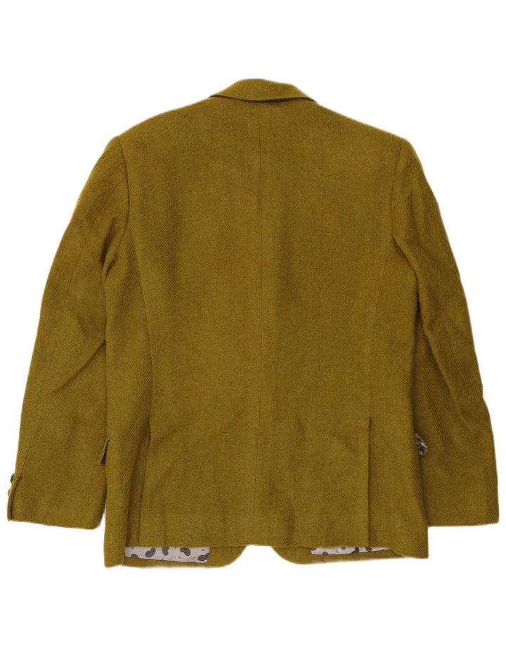 Vintage Mens 2 Button Blazer Jacket UK 38 Medium Green
