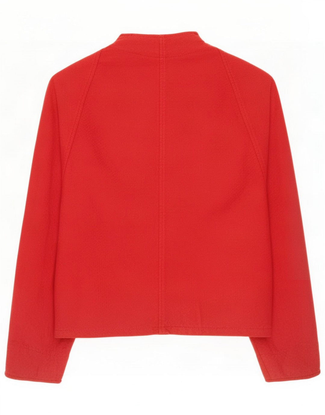 Vintage Womens Double Breasted Blazer Jacket UK 14 Medium Red Bumbac