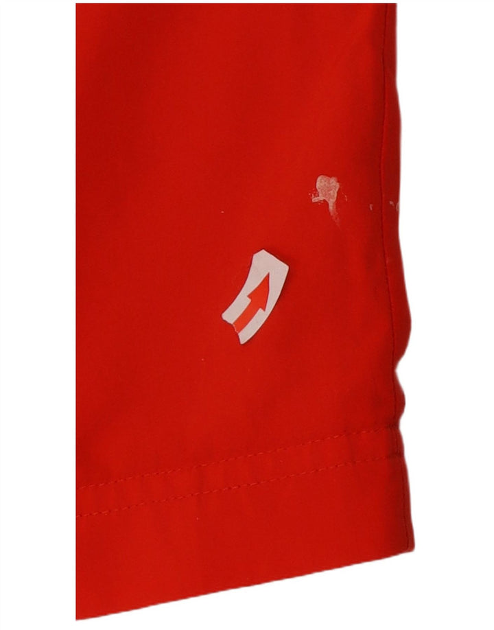 Puma Mens Graphic Sport Shorts Small  Red