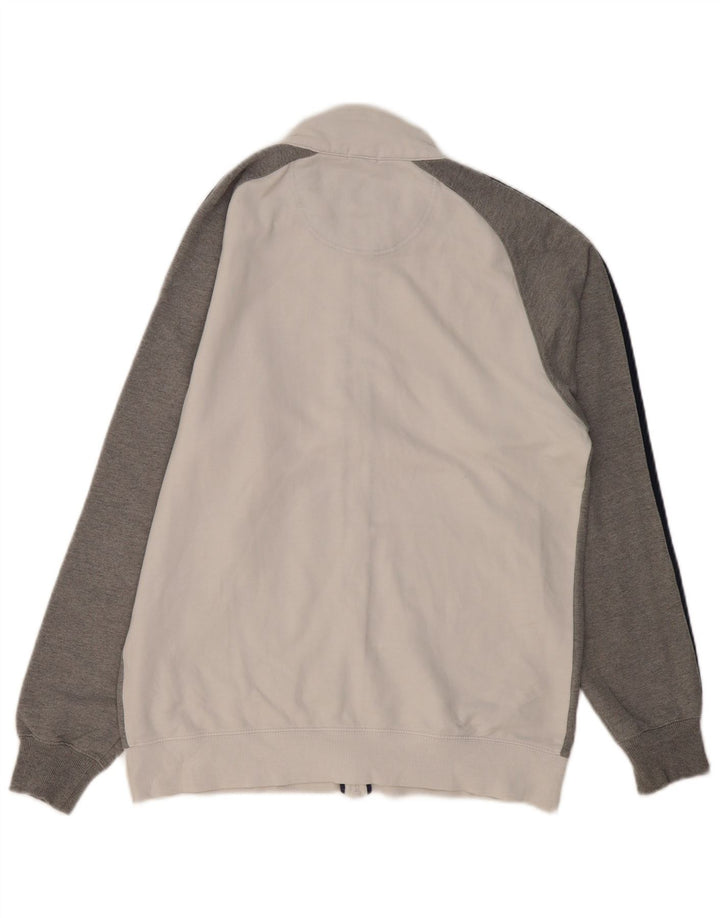 RUSSELL ATHLETIC Veste de Survêtement pour Homme Grand Blanc Colorblock Coton