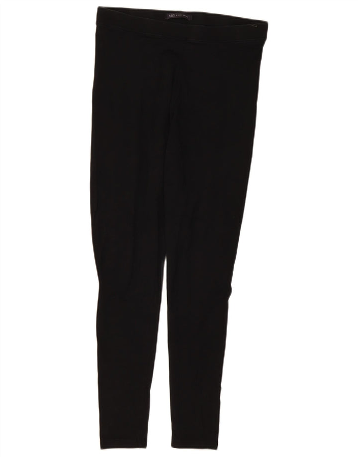Leggings pentru femei Marks & Spencer UK 12, bumbac mediu negru