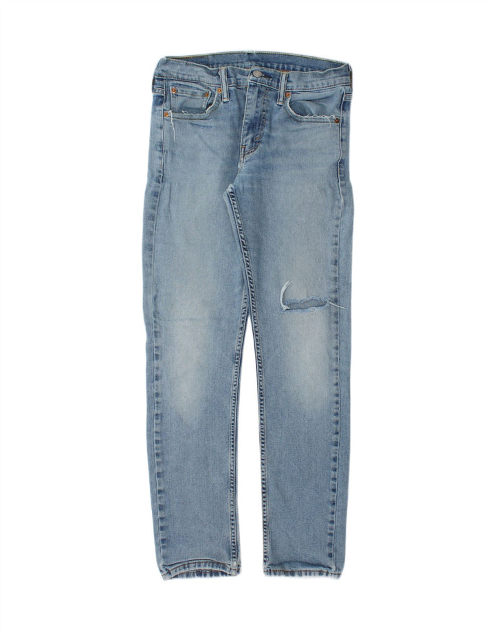 LEVI'S Mens 511 Distressed Slim Jeans  W30 L30 Blue Cotton