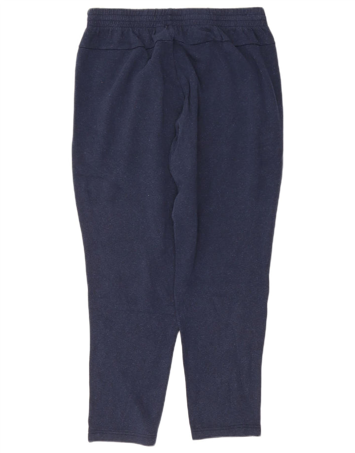 Adidas Mens Tracksuit Trousers Large  Navy Blue Cotton