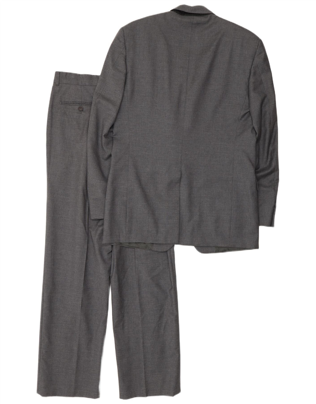 Cerruti 1881 Mens 3 Button 2 Piece Suit IT 48 Medium W34 L32 Grey Cotton