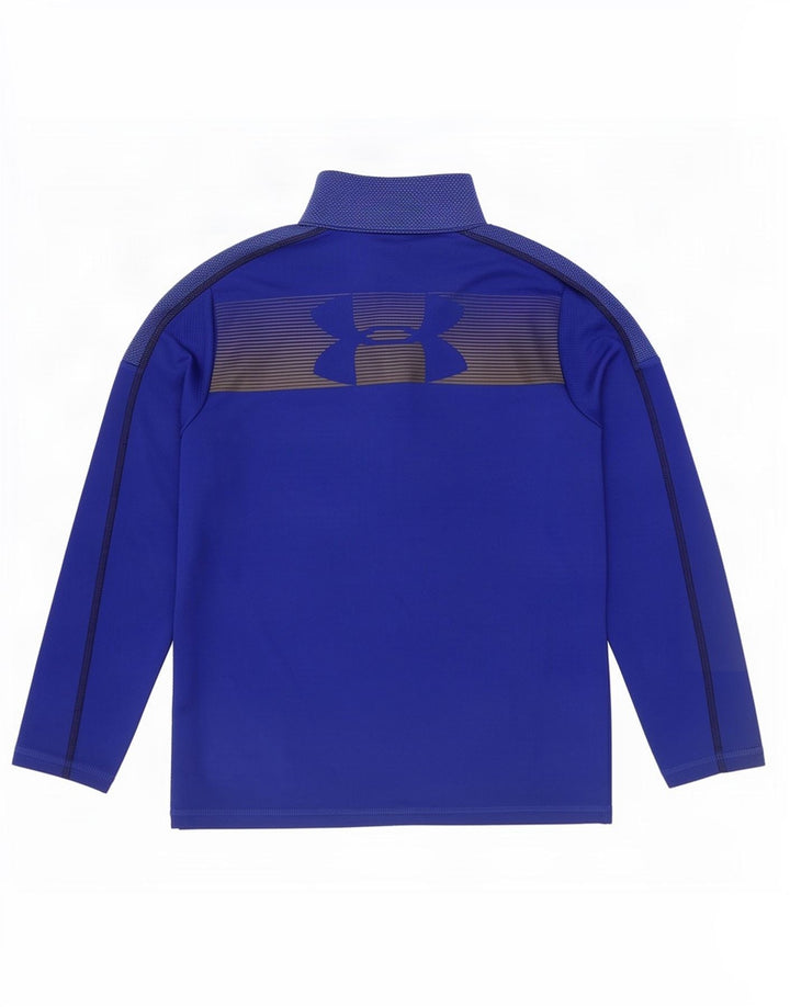 Under Armour Boys Grafisk Pullover Træningsdragt Top 10-11 år Medium Blå