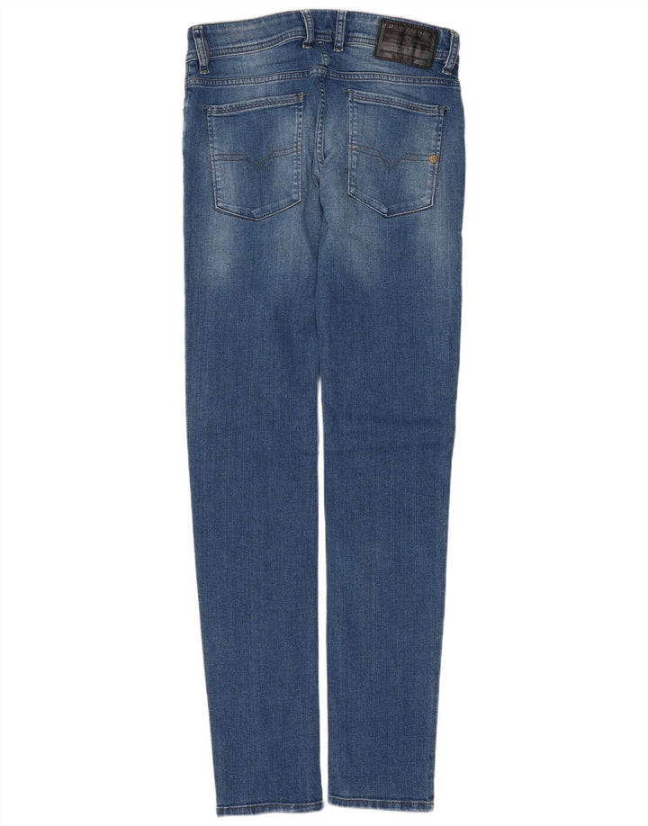 Diesel Damen Slim Jeans W28 L32 Blaue Baumwolle