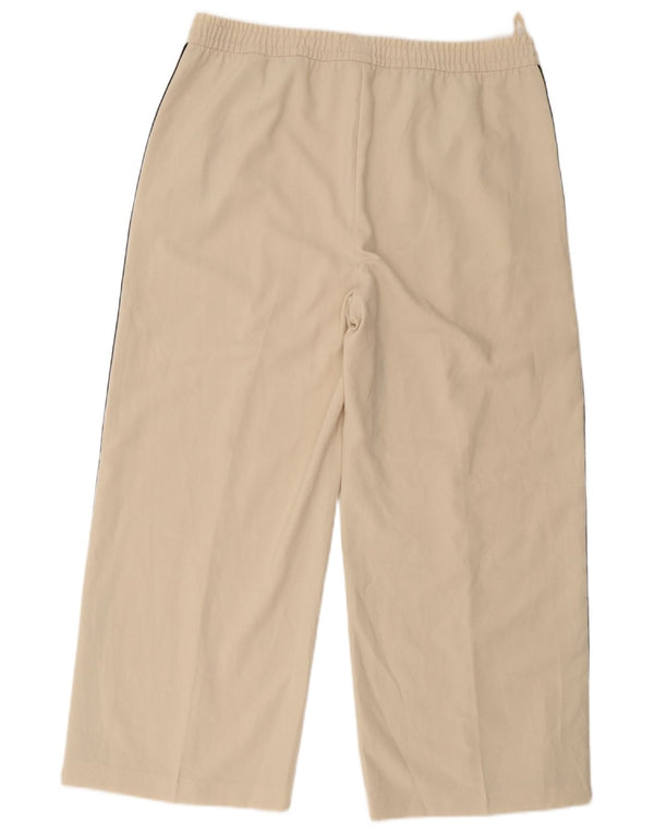 Marks & Spencer Pantalon de survêtement court pour femme UK 18 XL Blanc cassé Polyester